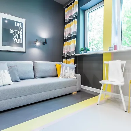 Apartment Powisle Vistula River/old Town- With A Mezzanine