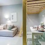 Powisle Vistula River/old Town- With A Mezzanine Apartman