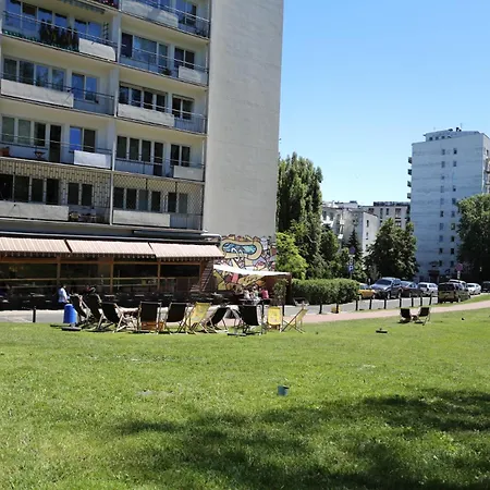 Powisle Vistula River/old Town- With A Mezzanine Apartman Varsó